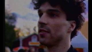 Thåström snackar i Hultsfred 1990