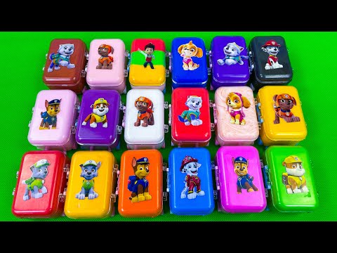 Looking For Paw Patrol Clay On Sand: Ryder, Chase, Marshall,...Satisfying ASMR Video