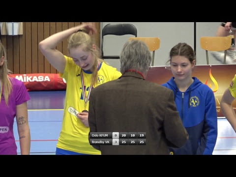 3-4. pl. Oslo KFUM - Brøndby VK, Nevza Ängelholm, 12:00 Sunday 10/2 2019
