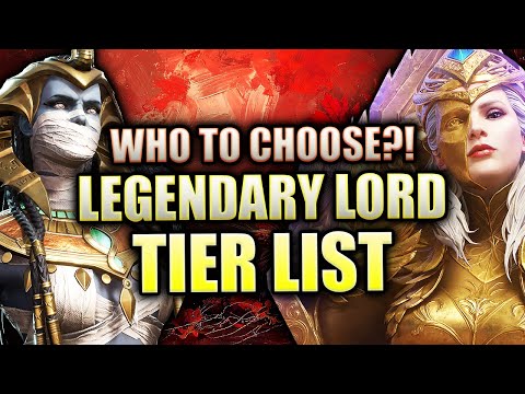 ALL 19 Legendary Lords RANKED! Complete Tier List - Who to Choose? ⁂ Watcher of Realms