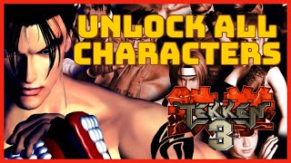 How to Unlock All Characters in Tekken 3?