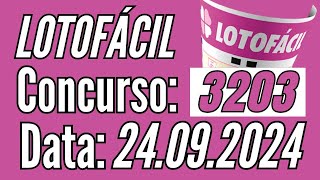 Lotofácil de Hoje, LOTOFÁCIL de hoje 24/09, Resultado Lotofácil de hoje,