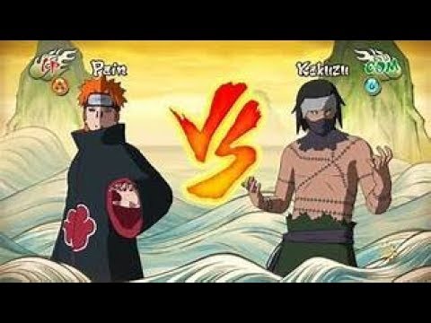 Kakuzu vs Pain full fight