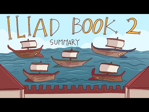 The Iliad Book 2 - Illustrated Summary