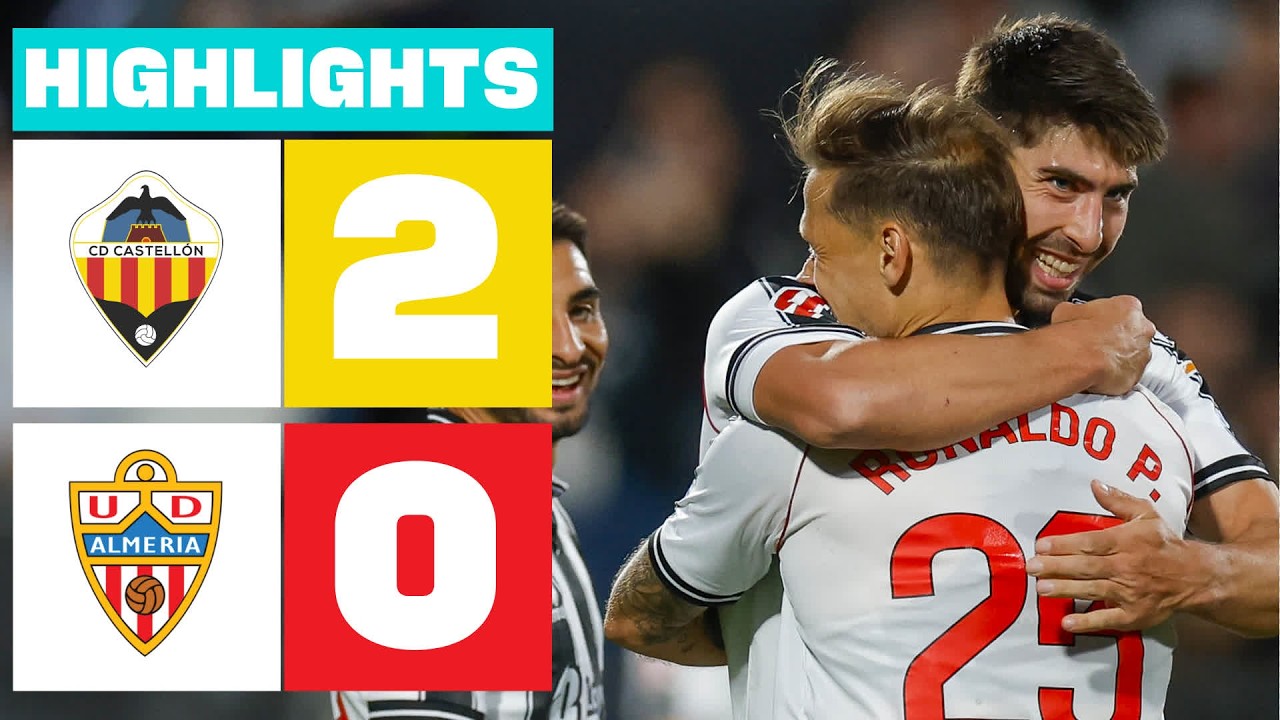 CD Castellón vs Almería Highlights