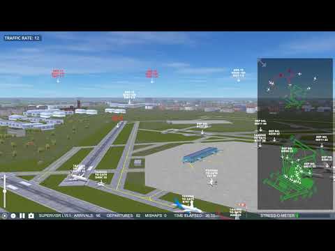Airport Madness 3D Chicago O'Hare Timelapse