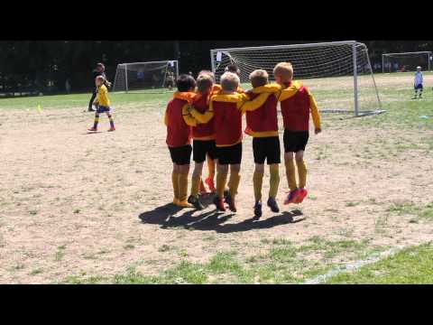 Vreugdedansje - U9 Olsa Brakel - tornooi te Kerksken 24/05/2015