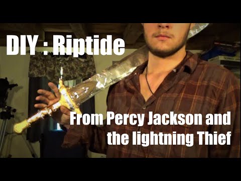 DIY Riptide from Percy Jackson and the Olympians (Prop Culture Builds)