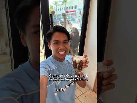 THE ANGELO MATCHA drops June 1! First 50 in line get it FREE! 7473 Melrose Ave, LA. See you there ❤️