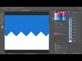 ZigZag border in photoshop 