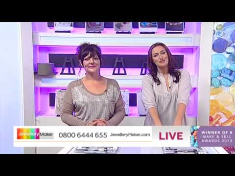 'How to Make Beaded Jewellery': JewelleryMaker LIVE 11/08/2014