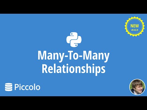 Many-To-Many Relationships