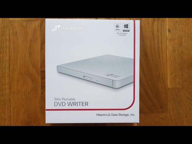 Vídeo relacionado con Hitachi-LG GP70 External DVD Drive, Slim Portable DVD Player/Writer for Laptop, Desktop PC, USB 2.0, Windows and Mac OS Compatible, M-Disc Support, 8x Read/Write Speed - Silver