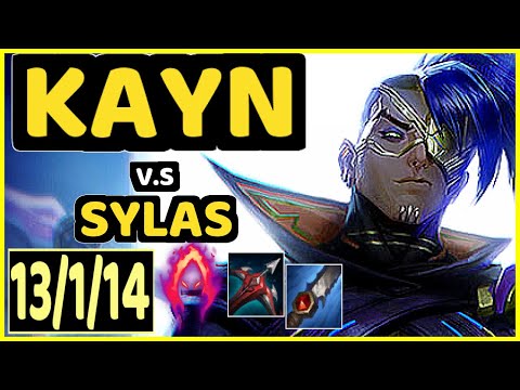 KEIO (KAYN) vs SYLAS - 13/1/14 KDA JUNGLE CHALLENGER GAMEPLAY - BR