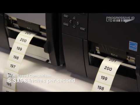 Toshiba B-EX4 and B-SX5: Speed Comparison