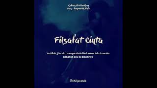 Download lagu Story WA. Dr.Fahrudin Faiz 'Filsafat Cinta' Rabiah Al-Adawiyah. NGAJI FILSAFAT.FILSAFAT ISLAM mp3