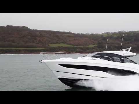 The Princess V55 sea trials  - Freedom Marine International Yacht Sales
