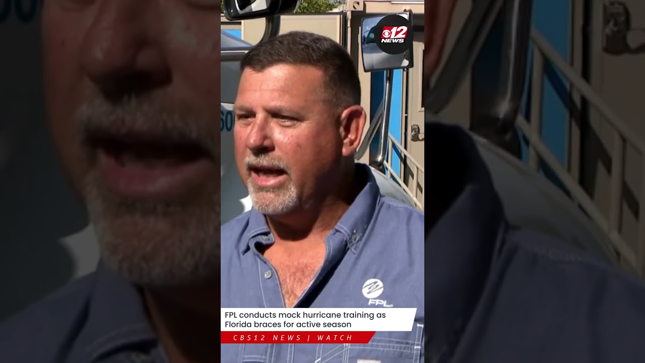 FPL conducts mock hurricane training as Florida braces for active season