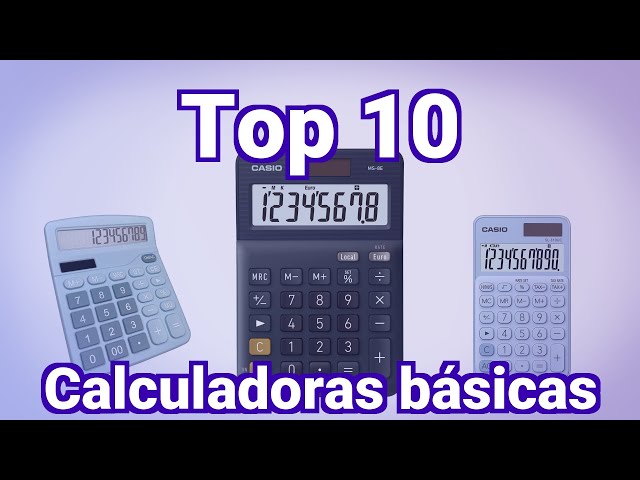 Vídeo relacionado con CASIO SL-310UC-BK - Calculadora, 0.8 x 7 x 11.8 cm, color negro