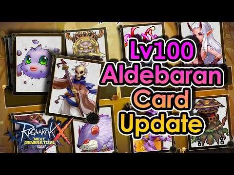 [ROX Global] LV100 Aldebaran Map Update. Are These Cards OP? | King Spade
