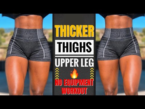 Grow THICKER THIGHS, INTENSE LEG WORKOUT In 10 Mins At Home (10 Days Real Results)