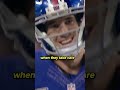 Eli Manning's story of signing the wall at AT&T Stadium after spoiling the Cowboys debut #shorts