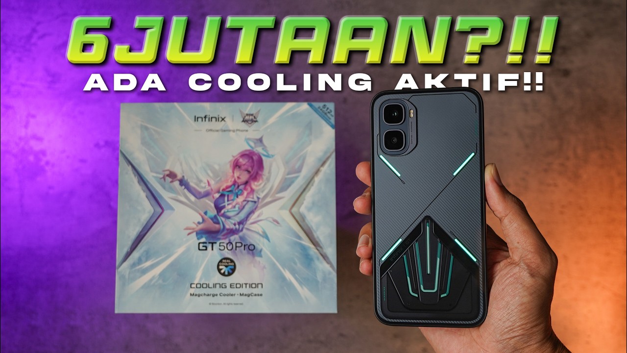 Kingfinix Makin Ngeri!! Unboxing Infinix GT 50 Pro