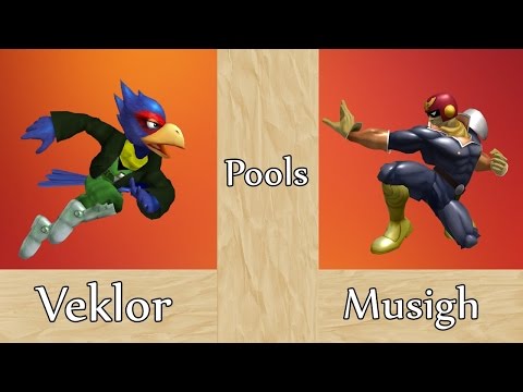 [Melee Singles Pools] Veklor (Falco) vs Musigh (Falcon) [DownB_ November Monthly]