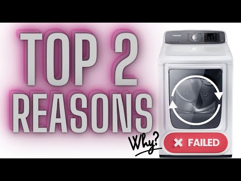 Top Reasons Why Your Samsung Dryer Won't Start, Spin, or Run!