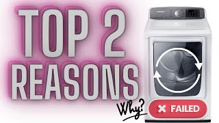 Top Reasons Your Samsung Dryer Won't Start, Spin, or Run