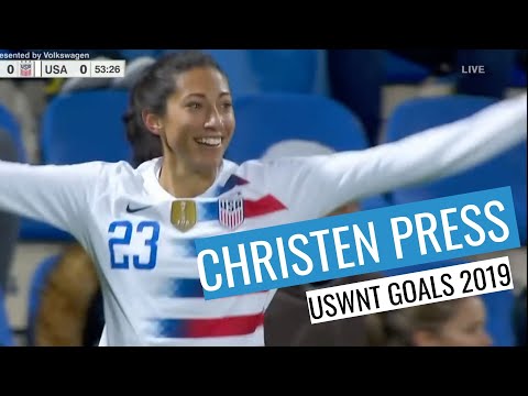 Christen Press Goals USWNT 2019