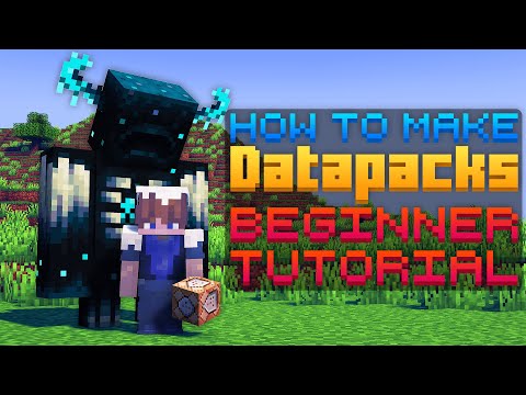 How to make a Datapack in Minecraft for beginners