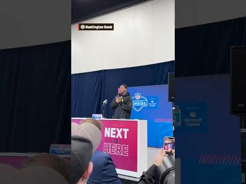 Up first, Abdul Carter #combine