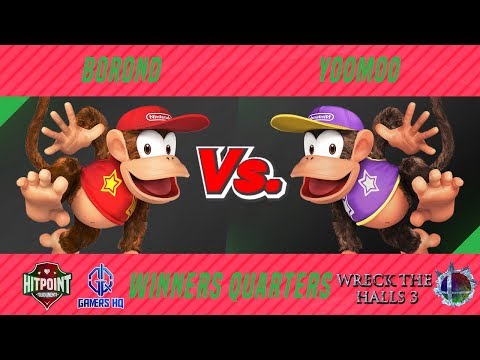 Wreck the Halls 3 WQ - Borond (Diddy Kong) vs Yoomoo (Diddy Kong)