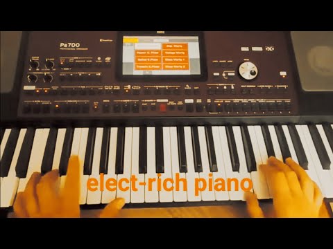 Longer test (with mistake) 2nd package | Korg Pa700, Pa1000