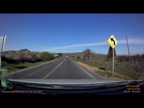 DashCam Santiago || 2021 0731 213809 005 || Desde "Litueche" a "La Estrella" ||  Región de O'Higgins