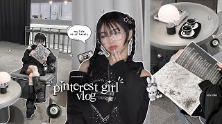 PINTEREST GIRL life vlog 🖇️🖤 my social life! lots of friend hang out, debut party, bershka shopping