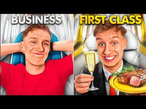 Ich teste FIRST CLASS & BUSINESS CLASS…