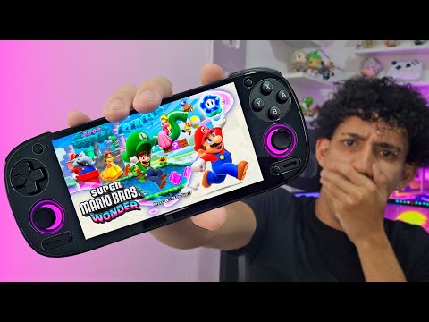 MEU CONSOLE PORTÁTIL FAVORITO! (RODA SWITCH, PS2 e MAIS)