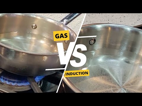 GAS VS. INDUCTION- Which cooktop can boil water the fastest? | Wolfe