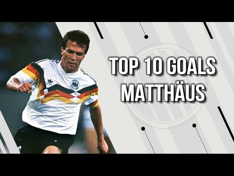 Top 10 Goals - Lothar Matthäus