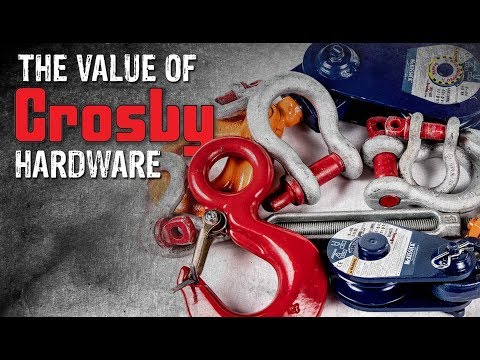 Crosby G-450 1/2 Inch Red-U-Bolt Wire Rope Clip
