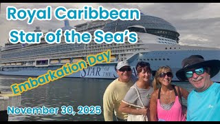 Royal Caribbean Star Of the Sea's Embarkation Day
