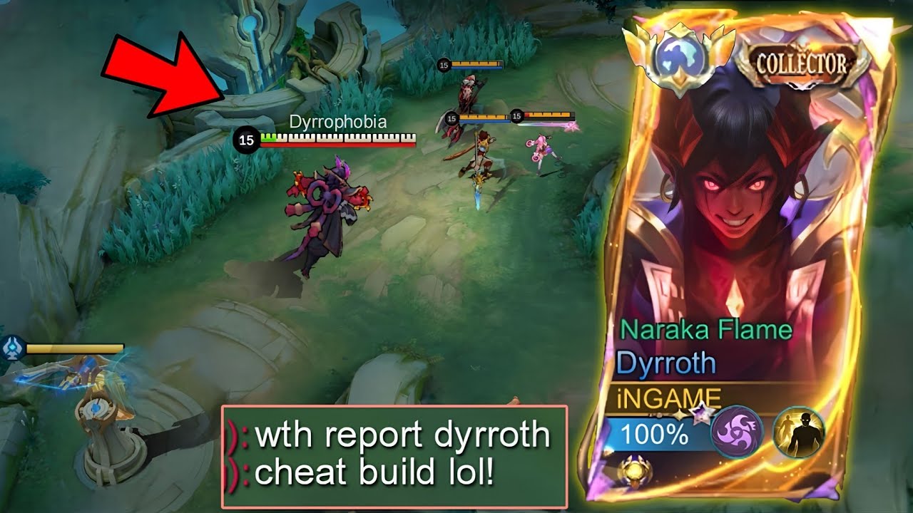 2026 DYRROTH BEST BUILD FOR DAMAGE AND LIFESTEAL WITH SUSTAINABILITY TO DOMINATE THE WHOLE GAME!