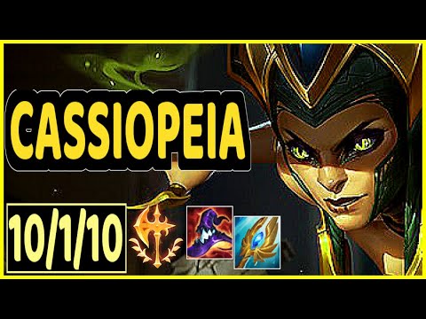 CASSIOPEIA VS FIZZ - 10/1/10 KDA MID GAMEPLAY CHALLENGER I