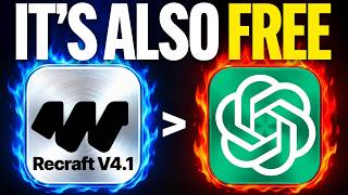 NEW Recraft V4.1 Beats ChatGPT Image!? 🤯