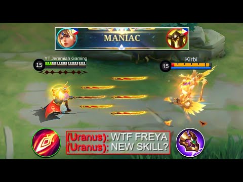 FREYA NEW SKILL TRICK ( Auto Winstreak ) FREYA BEST BUILD 2023 | MUST WATCH | MLBB
