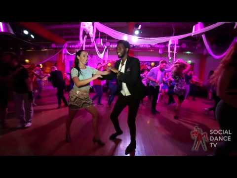 Tamba Salsaché Hissirou & Natasha Villaurrutia Sirenko at the Rostov For Fun Fest 2016