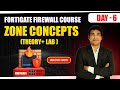 Day 6 FortiGate Firewall Zone Concepts On FortiGate Firewall Fortigate