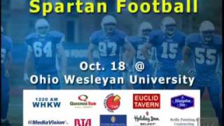 CWRU vs. Ohio Wesleyan 1st Half (Audio Webcast)